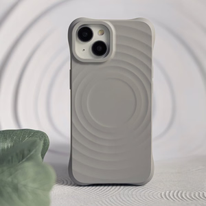 Circle Mag viedtālruņa apvalks iPhone 15 Pro 6,1" pelēka