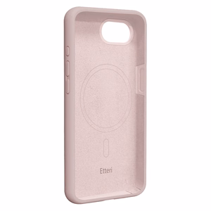 Etteri Silikona Mag maciņš for iPhone 16e / 17e gaiši rozā