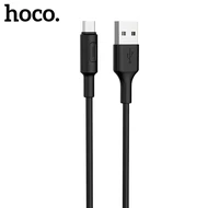 USB kabelis Hoco X25 microUSB 1.0m melns