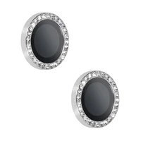 Aizsargstikls HARD DIAMOND kamerai (OBJEKTĪVS) Iphone 17 sudraba (2 gab. objektīviem)