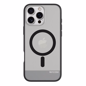 Incase Slim Case vāciņš ar MagSafe iPhone 16 Pro Max tālrunim, caurspīdīgs melnā krāsā