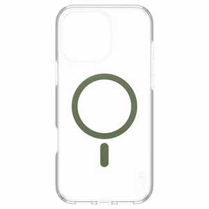 CARE by PanzerGlass Flagmanis viedtālruņa apvalks iPhone 16 Pro Max 6.9" zaļš/zaļš Magnētiskais 1372