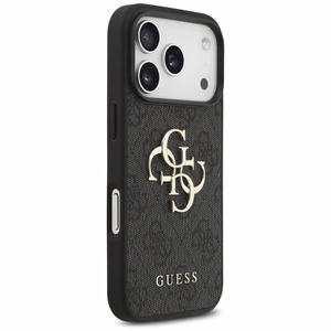 Guess 4G Strap 4G Classic Logo Чехол для iPhone 17 Pro - чёрный
