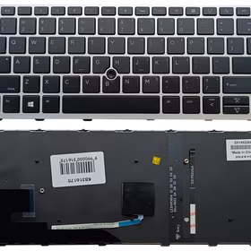 Keyboard HP Elitebook 730, 735, 830 G5/G6, with backlight and trackpoint