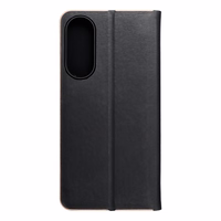 LUNA Grāmata Zelta Samsung S25 Edge melna