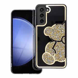 Viedtālruņa apvalks TEDDY BEAR SAMSUNG A36 5G zeltains