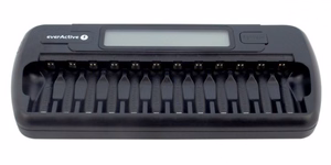 everActive NC-1200 – mikroprocesora AA un AAA akumulatoru lādētājs