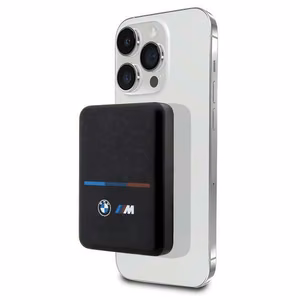 Индуктивный внешний аккумулятор BMW M Collection MagSafe 15W 3000mAh - чёрный