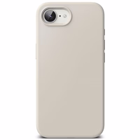 Ringke Silikona MagSafe viedtālruņa apvalks iPhone 16e - bēšs