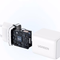 UGREEN X513 30 W GAN 1x USB-C mains charger – balts
