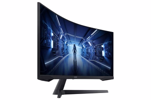 Samsung G55T monitors 86,4 cm (34") 3440 x 1440 pikseļi UltraWide Quad HD LED melns