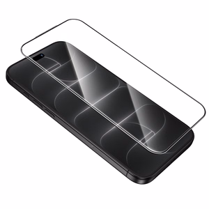 Borofone BF11 Armor Shield visu ekrānu nosedzošs rūdīts stikls ekrānam, HD, paredzēts iPhone 17e/16e/14/13/13 Pro