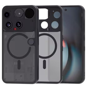 Spacecase Hybrid Mag maciņš Nothing Phone (3) melns