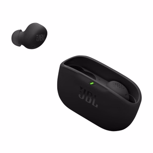 Melnas bezvadu austiņas JBL Wave Buds 2 ar ANC