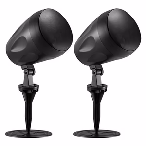 Landscape Speakers, 40W, 6.5'' Two-Way, Melns (Pair)