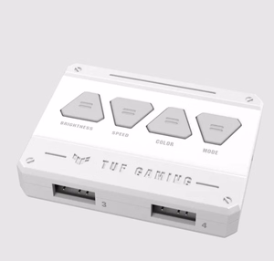 ASUS TUF GAMING TF120 ARGB WHITE EDITION 3IN1 gaisa dzesētājs 12 cm 3 gab.