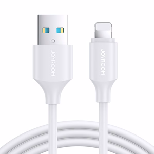 Joyroom Long-Lasting Series A9 USB-A / Lightning 2.4A kabelis 1m - balts