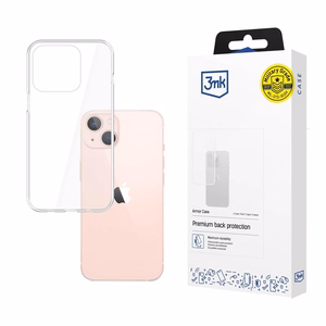 Viedtālruņa apvalks iPhone 14 no 3mk Armor Case sērijas - caurspīdīgs