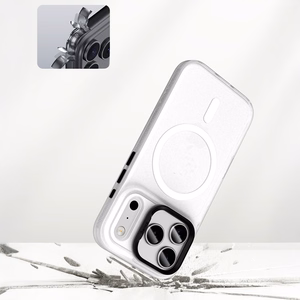 Benks Magnētiskais Lucid Armor apvalks (0067) Iphone 17 melns (Kameras vadības poga)