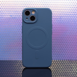 Simple Color Mag maciņš for Samsung Galaxy A36 5G tumši zils
