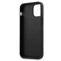 Viedtālruņa apvalks - iPhone 12 mini 5.4" - sarkans/sarkans ciets Saffiano