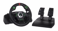 Esperanza EGW101 Gaming Controller Steering wheel Playstation,Playstation 3 Digital USB melns,zaļš
