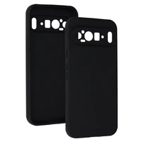 Matēts aizmugurējais viedtālruņa apvalks GOOGLE PIXEL 9 PRO XL melns