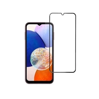 Aizsargstikls Blue Star - SAMSUNG A14 5G Pilns pārklājums (ar pilnu līmi, maza izmēra) melns