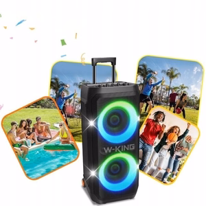 Bluetooth bezvadu skaļrunis W-KING T12 melns