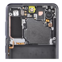 Komplekts LCD ekrāns SAMSUNG S21 5G G991B GH82-27257A pelēks