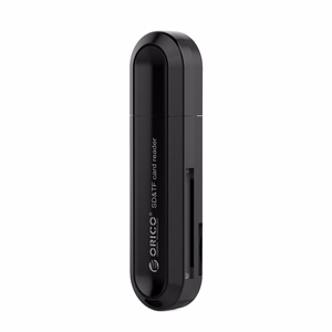 Orico CRS21 USB 3.0 SD un microSD atmiņas karšu lasītājs, melns