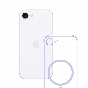 3mk Just20g MagApvalks iPhone 16E - caurspīdīgs