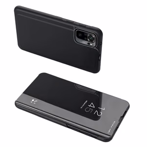 Clear View viedtālruņa apvalks Xiaomi 13 ar atloku melns