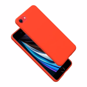 Crong Color Cover vāciņš ierīcei iPhone SE (2020 / 2022) / 8 / 7, sarkans