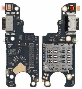Flex Xiaomi Redmi Note 15 4G ar uzlādes konektoru un mikrofonu, SIM kartes kontakts oriģināls (service pack)