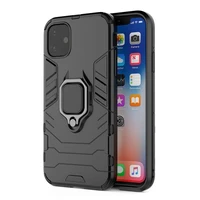 Ring Armor viedtālruņa apvalks Iphone 13 Pro melns