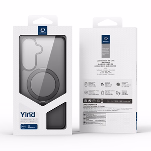 Чехол Dux Ducis Yind с подставкой MagSafe для Samsung Galaxy S26 Plus чёрный