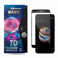 Crong 7D Nano elastīgs Glass – Full Coverage Hybrid ekrāna aizsargs 9H Xiaomi Redmi 5A