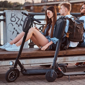 Wozinsky Waterproof Scooter Handlebar Bag 2L Black (WSB3BK)