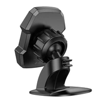 Borofone Automašīnas turētājs BH111 Adelante magnētiskais ar pašlīmējošu pamatni melns