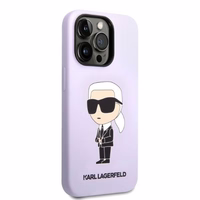 Karl Lagerfeld KLHCP14LSNIKBCU iPhone 14 Pro Maciņš - violets