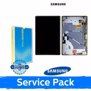 LCD displejs saderīgs ar Samsung X810 / X816 Tab S9 Plus melns (Service Pack)