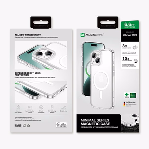 Amazing Thing Minimal Magsafe apvalks 6.6FT IP156.7MMINCL Iphone 15 Plus - caurspīdīgs