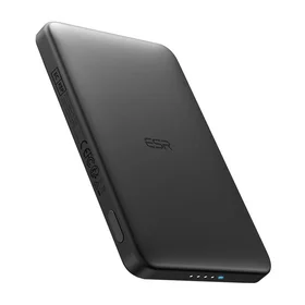 Magnētiskais portatīvais lādētājs ESR Qi2 MagSlim 5000mAh (melns)