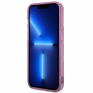 Guess Porcelain Collection viedtālruņa apvalks iPhone 14 Pro Max - fuksīna