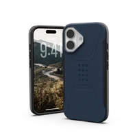 UAG Civilian MagSafe maciņš iPhone 17 - tumši zils zils