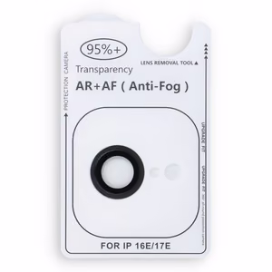 Camera glass to iPhone 16e / 17e Forcell Premium black