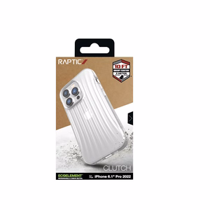 Raptic X-Doria Clutch vāciņš ierīcei iPhone 14 Pro, caurspīdīgs