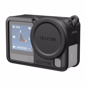 Telesin silikona aizsargvāciņš DJI Osmo Action 6 (melns)