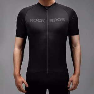 Rockbros 15120002002 riteņbraukšanas krekls ar īsām piedurknēm M - melna